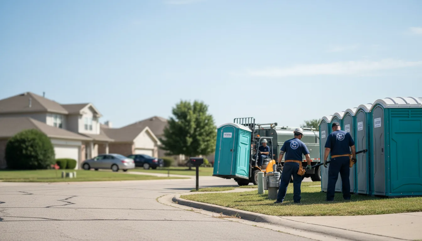 Porta Potty Rental in Fredericktown, OH near me